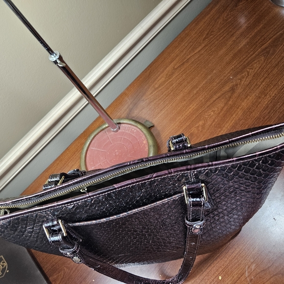 Brahmin Bronze Java Asher Melbourne leather Tote handbag - Picture 3 of 12